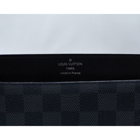 Louis Vuitton Authentic Card Holder Insert Damier Graphite SP5009 - Picture 6 of 9